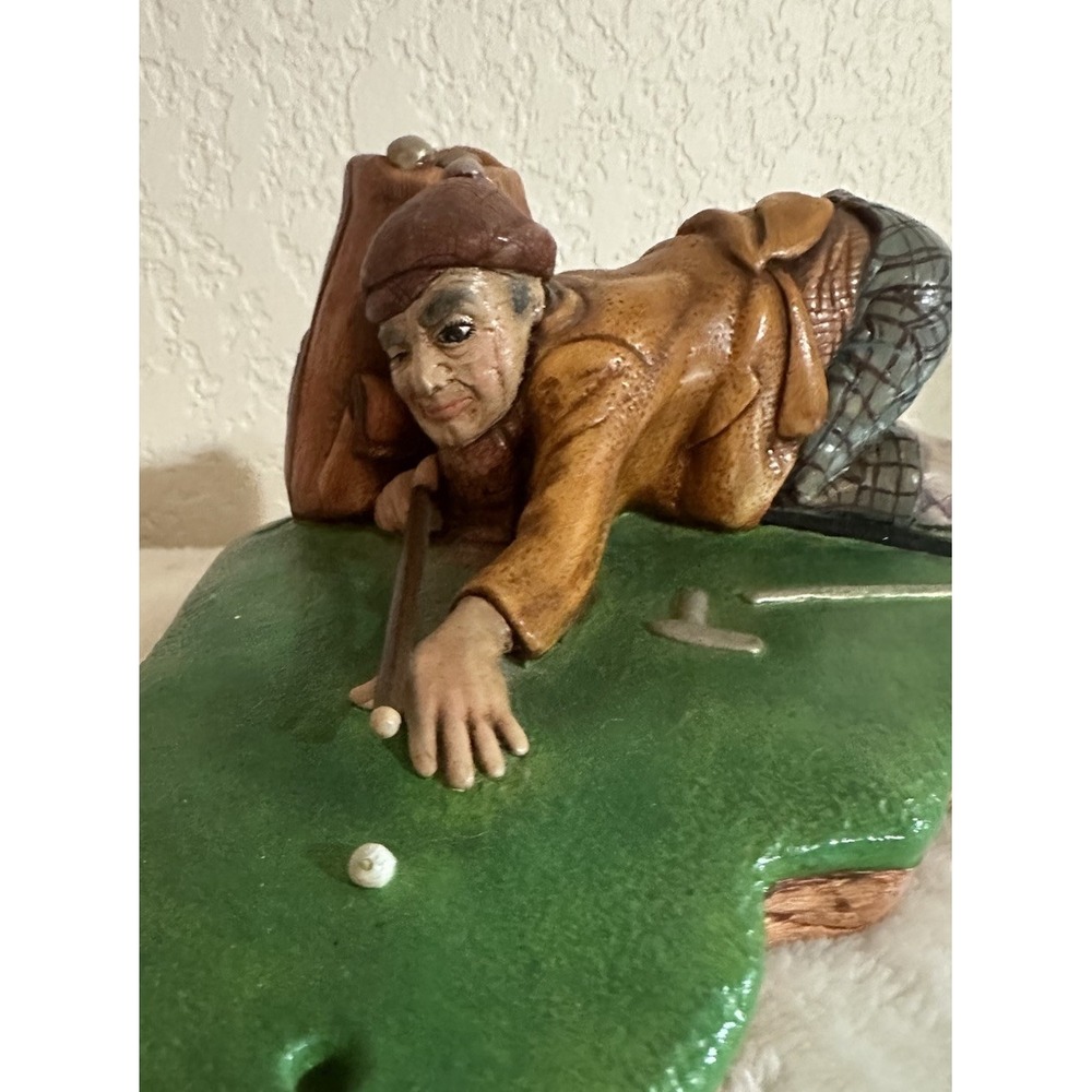 Golfer Hand-Painted Statue Naturecraft‎ No. 840 England